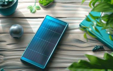 Солнечный power bank с солнечной батареей - купить повербанк с солнечной панелью