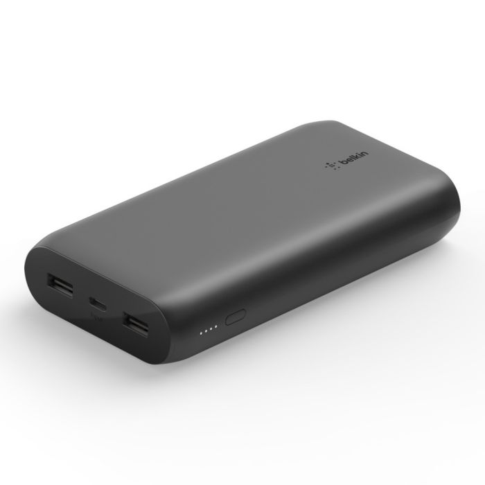 Belkin 20000 mAh, 30W, PD, USB-A, USB-C, black (BPB002BTBK)