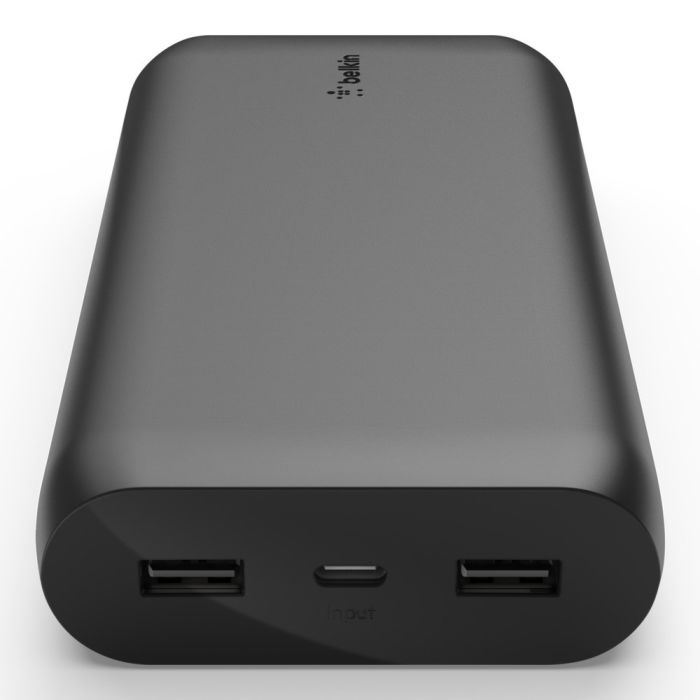 Belkin 20000 mAh, 30W, PD, USB-A, USB-C, black (BPB002BTBK)
