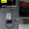 Повербанк BASEUS Adaman Metal Digital Display Quick Charge 20000mAh (2USB / 1Type-C, 6A, 65W). Black