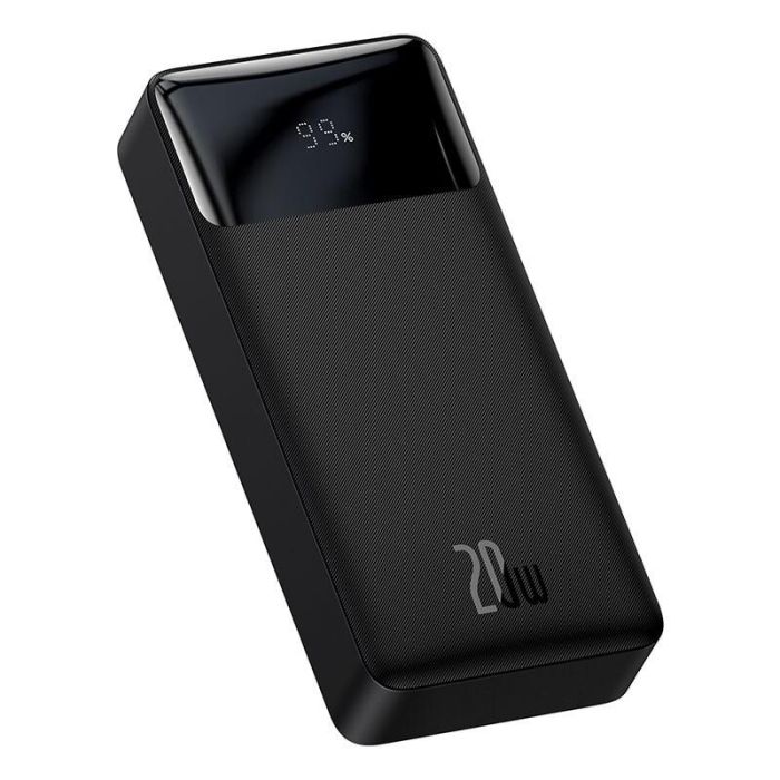 Baseus Bipow Digital Display 20000 mAh | 2USB / 1Type-C, PD / QC, 20W, 3A |. Black