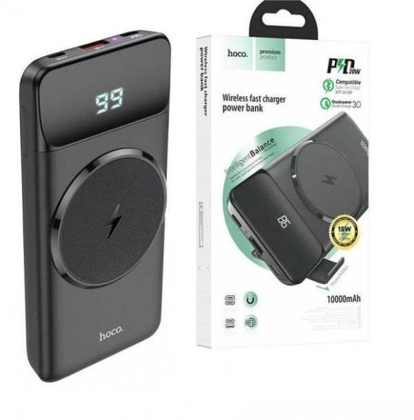 Hoco Magnetic Wireless 10000 mAh USB/Type-C