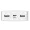 Baseus Bipow Digital Display 20000 mAh | 2USB / 1Type-C, 3A / 15W, QC |. White