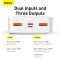 Baseus 20000 mAhBipow Digital Display | 2USB / 1Type-C, PD / QC, 20W, 3A |. White