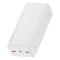 Baseus Bipow Digital Display 30000 mAh | 2USB / 1Type-C, PD / QC, 20W, 3A |. White