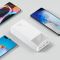 Baseus Bipow Digital Display 30000 mAh | 2USB / 1Type-C, PD / QC, 20W, 3A |. White