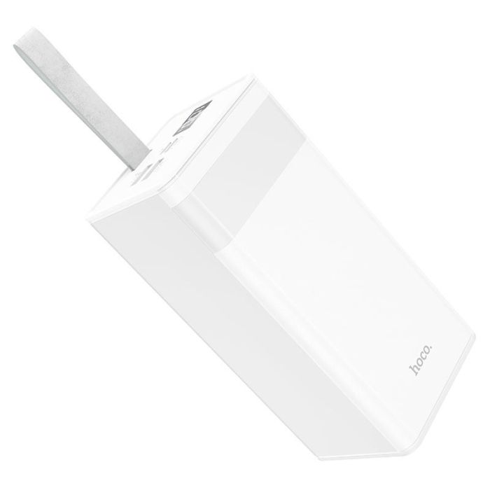 Hoco 50000 mAh Quick Charge 2xUSB/1xType-C, PD/QC, 3A/22.5W для iPhone, Android, Xiaomi, Samsung, Huawei white