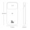 Baseus Magnetic wireless Quick Charge 10000 mAh 20W для iPhone 12-13|12-13 Pro|Max|Watch| AirPods| iPad| Samsung| Xiaomi| Huawei| Lenovo| Oppo White