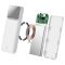 Baseus Quick Charge 10000 mAh 20W з швидкою бездротовою зарядкою для Android/iOS White