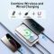 Baseus Quick Charge 10000 mAh 20W з швидкою бездротовою зарядкою для Android/iOS White