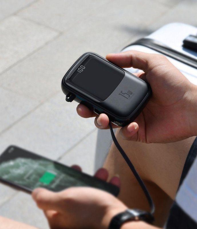 УМБ Power Bank Baseus PPQD-A Q Pow 10000mAh 15W Black