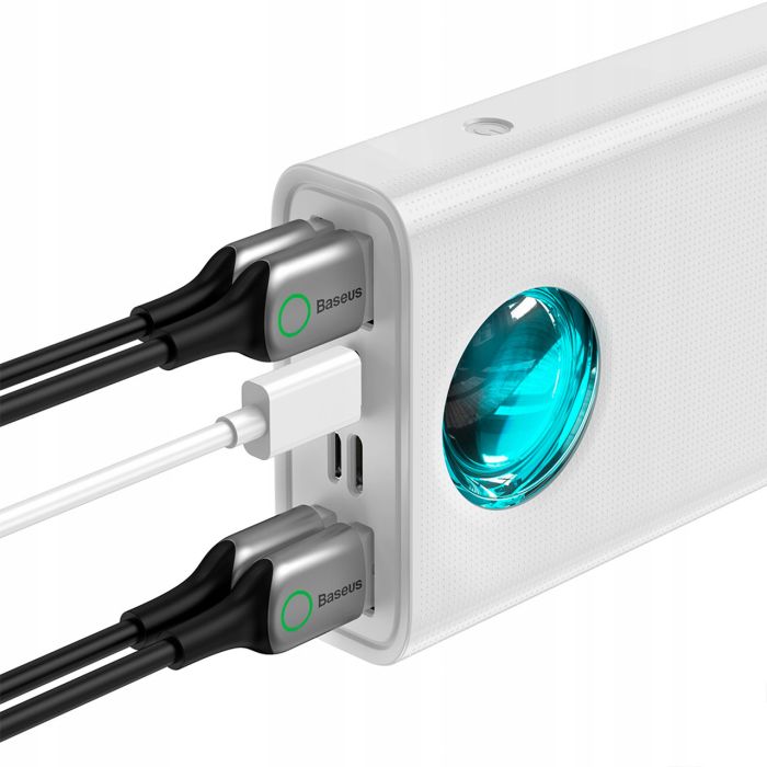 Baseus Amblight Quick Charge 65W 30000 mAh White (PPLG-A02)