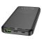 Hoco Tacker J87 10000 mAh |1USB/1Type-C, 20W/3A, QC/PD| Black з швидкою зарядкою (J87B)