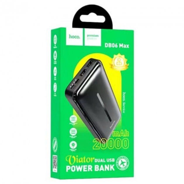Hoco premium 20000 mAh Max Viator зручна Black