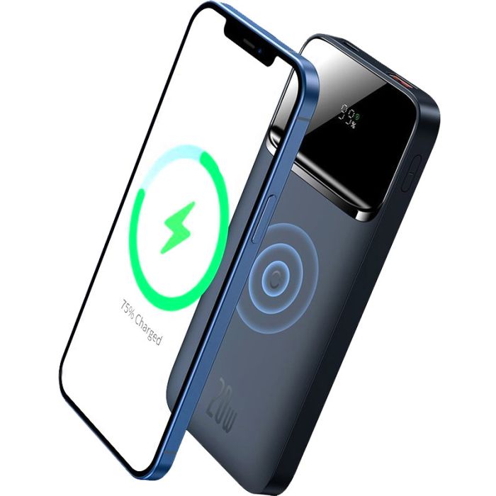 Baseus Magnetic Wireless Quick Charging 20W 10000 mAh PPMT-03 Blue