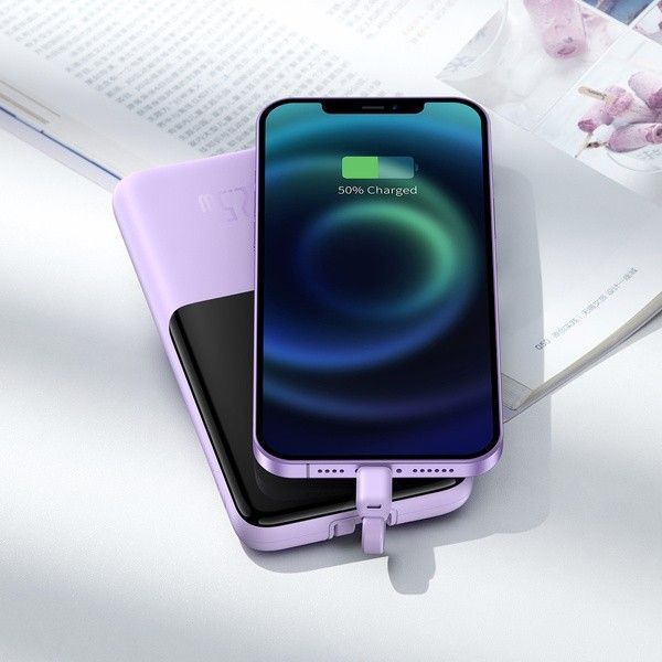 Baseus Elf Digital Display Fast Charge 10000 mAh 22.5W PPJL010005 Purple