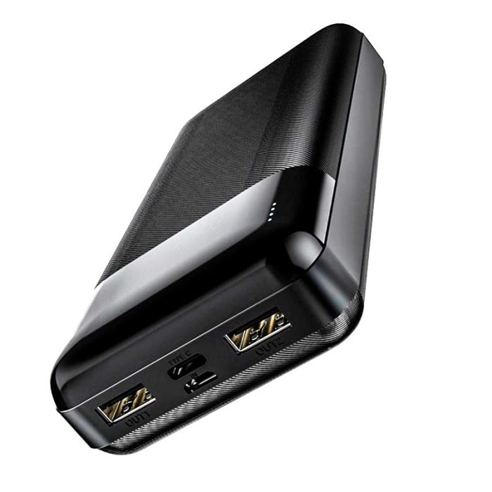 Hoco Easy travel J72A 20000 mAh | 2USB/1Type-C, 2A | Black