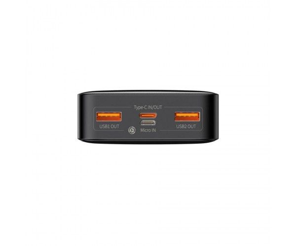Baseus Bipow Digital Display 20W 20000 mAh Black (PPDML-M01)