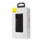 Baseus 30000 mAh premium 15W 3A 2USB+Type-C c Led дисплеєм Bipow Digital Display Black