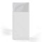 Baseus (20000 mAh 15W з Led дисплеєм 2xmicro USB 2xType-C) - Білий