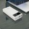 Hoco 30000 mAh з ліхтарикомJ65 General LED Display (4USB/Lightning/Type-C, 2A). White