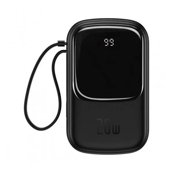 Baseus Qpow Pro на 20 Ватів 10000 mAh з вбудованим зарядним кабелем LED-дисплеєм