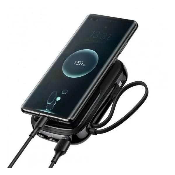 Baseus Qpow Pro на 20 Ватів 10000 mAh з вбудованим зарядним кабелем LED-дисплеєм