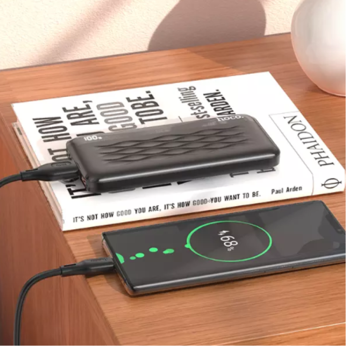 Hoco J90 22.5W PD20W 10000 mAh, Black