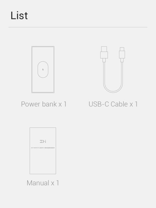 Xiaomi ZMI 10000 mAh 22.5W Wireless Charger ( WPB01 ) Green ( )