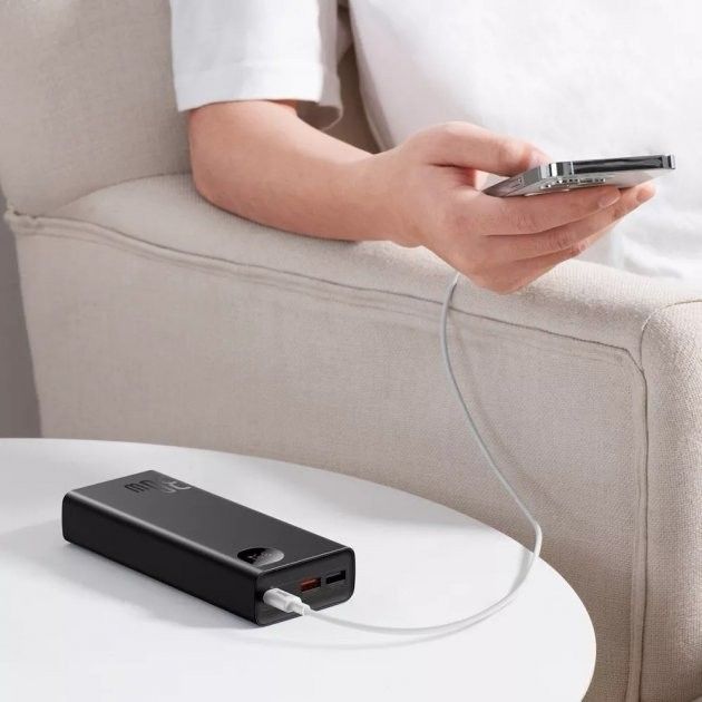 Baseus Drop Display 20000 mAh |30W , Type-C/2USB| black