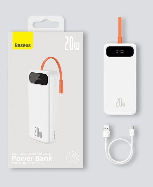 Baseus BLOCK DISPLAY QUICK CHARGE 20000 mAh PPBLK20C