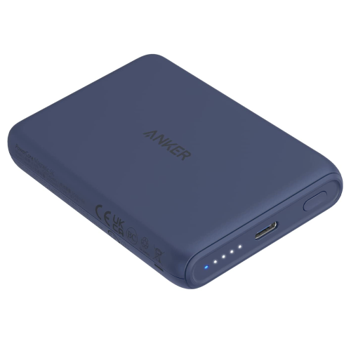 Магнітна батарея Anker 521 PowerCore Magnetic 5K 5000 мАч Blue (A1619)