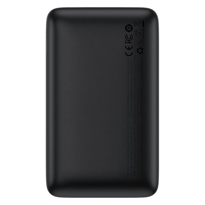 Baseus 20000 mAh 22,5 Вт USB Чорний