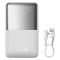 Baseus Bipow Pro Digital Display 20000 mAh |2xUSB, 1xType-C, 22.5W/5A, PD/QC|white