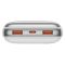Baseus Bipow Pro Digital Display 20000 mAh |2xUSB, 1xType-C, 22.5W/5A, PD/QC|white