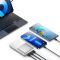 Baseus Bipow Pro Digital Display 20000 mAh |2xUSB, 1xType-C, 22.5W/5A, PD/QC|white