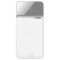 Baseus Quick Charge 10000 mAh 20W з швидкою бездротовою зарядкою для Android/iOS White