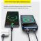 Baseus Quick Charge 10000 mAh 20W з швидкою бездротовою зарядкою для Android/iOS White
