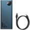 Baseus Adaman Metal Digital 20000 mAh 65W, Blue (QC3.0 PD3.0) (PPIMDA-D03)