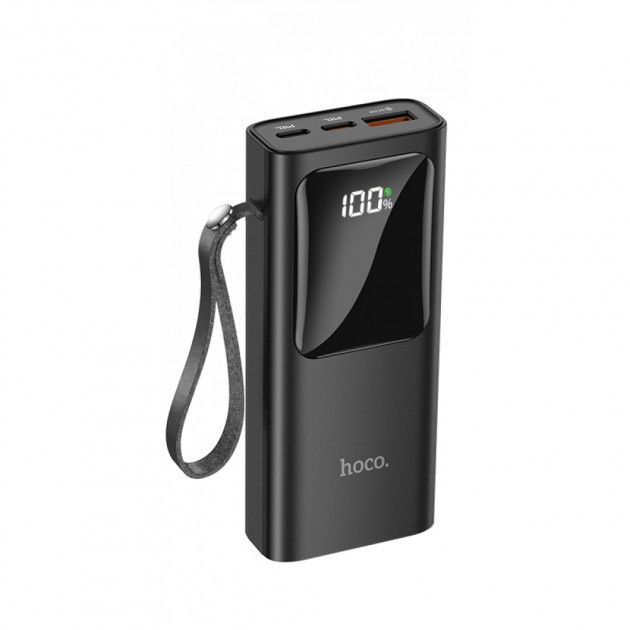 PowerBank PowerDelivery для iPhone Hoco Treasure 10000 mAh J41 Pro | чорний