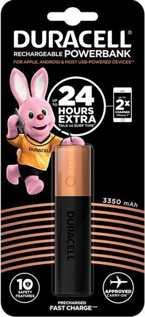 Duracell Duracell 3350 mAh Black/Copper