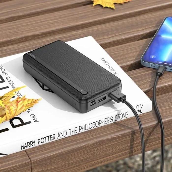 Hoco J91A 20000 mAh 2USB/Type-C, 2.1A чорний