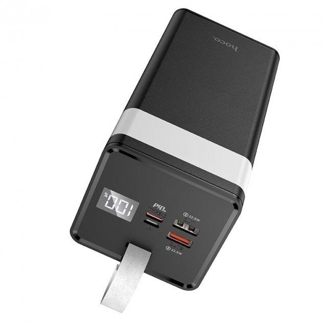 Hoco J86А 22.5W Powermaster с функцией настольной лампы 50000 mAh, черное