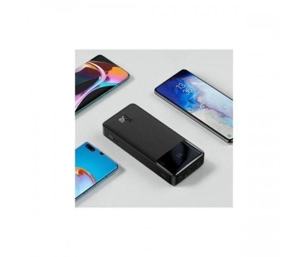 Baseus Bipow Digital Display 15W 20000 mAh Black (PPDML-J01)