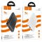 Hoco J91 10000 mAh 2USB/Type-C, 2.1A чорний