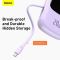 Baseus Q Pow 20000 mAh 20W Quick Charge + кабель Lightning для iPhone/iPad/Samsung/Xiaomi/Huawei pur