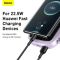 Baseus Q Pow 20000 mAh 20W Quick Charge + кабель Lightning для iPhone/iPad/Samsung/Xiaomi/Huawei pur