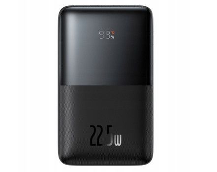 Baseus 20000 mAh 22,5 Вт USB Чорний