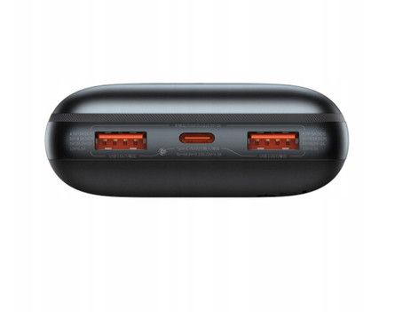 Baseus 20000 mAh 22,5 Вт USB Чорний