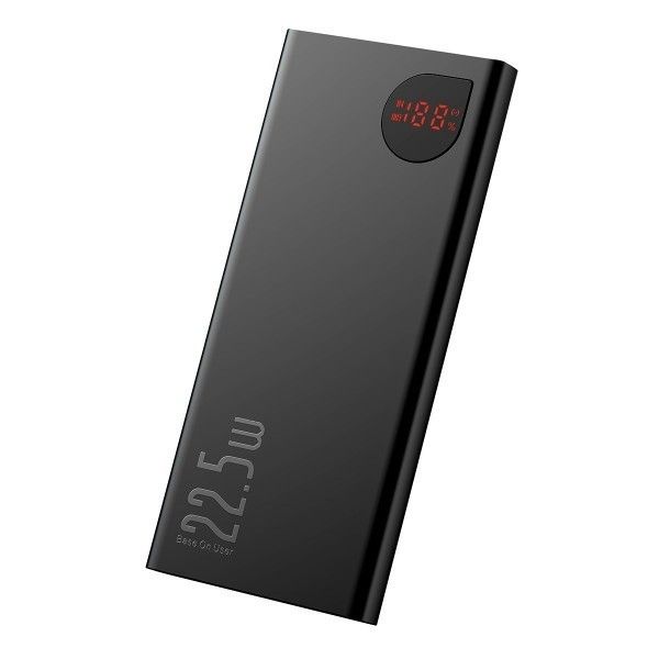 Baseus Adaman на 22.5 Ват 10000 mAh з LED-дисплеєм та індикатором заряда